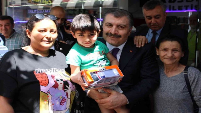 Bakan Koca’ya Aydın’da yoğun ilgi