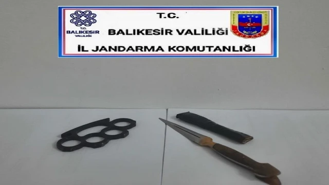 Balıkesir’de polis ve jandarmadan 75 şahsa gözaltı