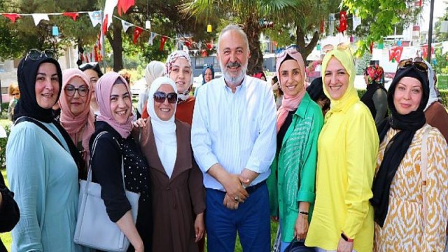 Başkan Ali Murat Silpagar Zumba ve Pilates Kursiyerleriyle Buluştu