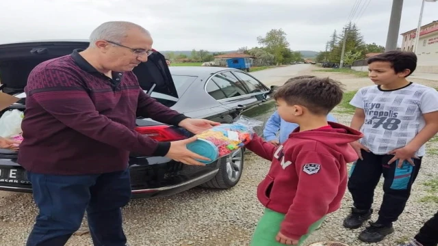 Başkan Arslan bayramda gönüllere dokundu