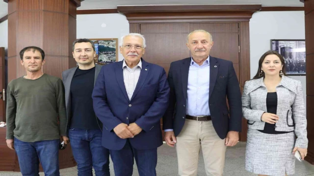 Başkan Atabay, Aydınlı eski bakan Altıntaş’ı ağırladı