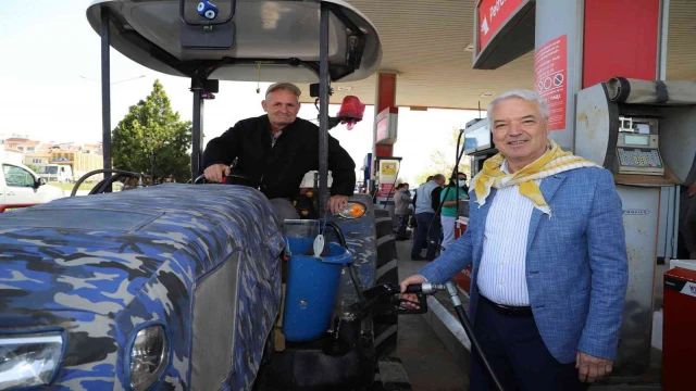 Başkan Bilgin’den çiftçilere mazot desteği