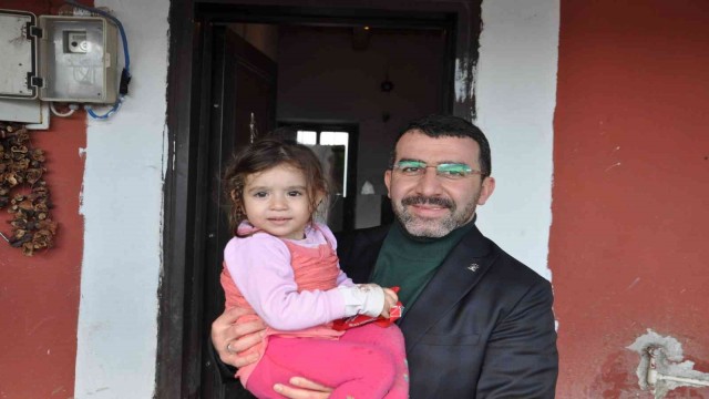 Başkan Çalkın sınır köylerde