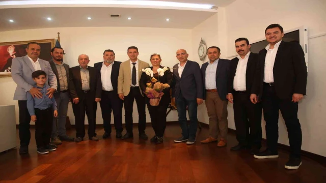 Başkan Çerçioğlu Marangozlar Odası yönetimini ağırladı