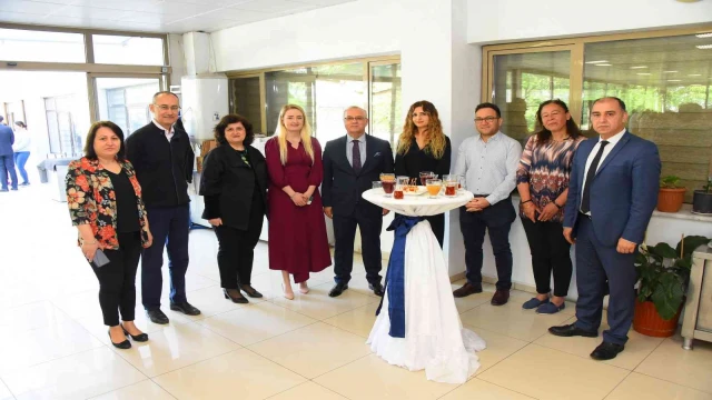 Başkan Kayda, belediye personeliyle bayramlaştı