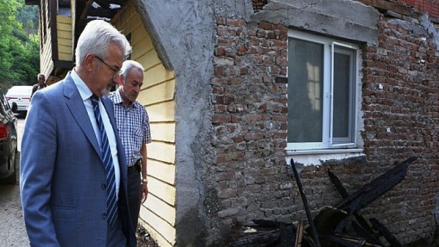 Başkan Turgay Erdem’den yangınzedelere destek sözü