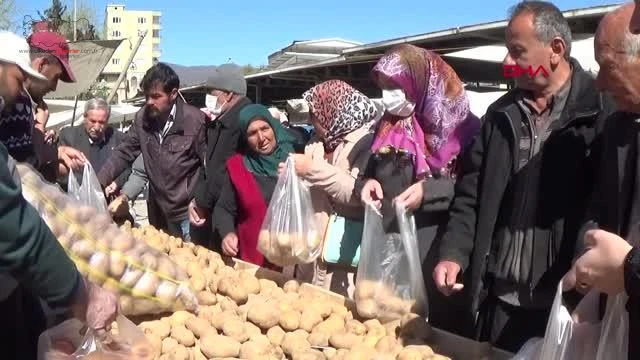 BELEDİYEDEN, UYGUN FİYATLI SEBZE SATIŞI