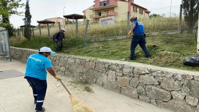 Boyabat’ta çevre düzenlemeleri sürüyor