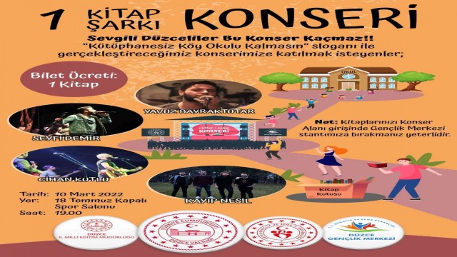 Bu konserin bileti kitap