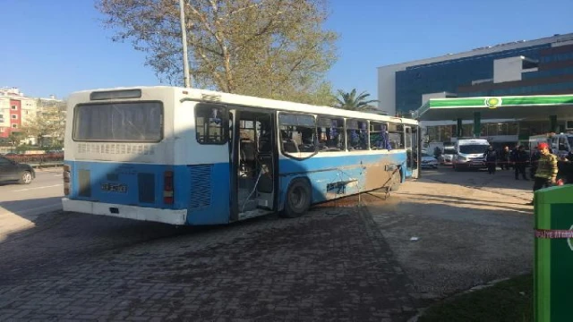 Bursa’da infaz koruma memurlarını taşıyan otobüste patlama