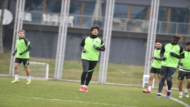 Bursaspor, Boluspor maçı hazırlıklarını tamamladı