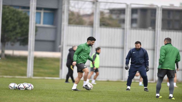 Bursaspor’da Eyüpspor maçı hazırlıkları tamamlandı