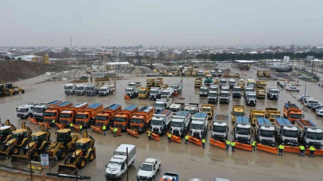 Büyükşehir’de kar alarmı