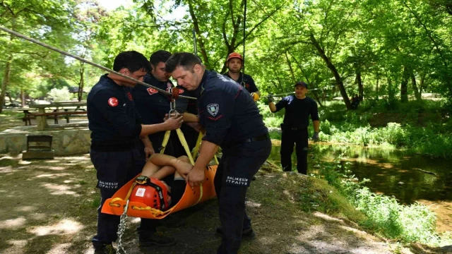 Büyükşehir’in İtfaiye erleri her daim hazır
