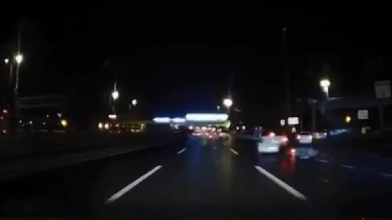 İstanbul'daki motosiklet kazaları kamerada