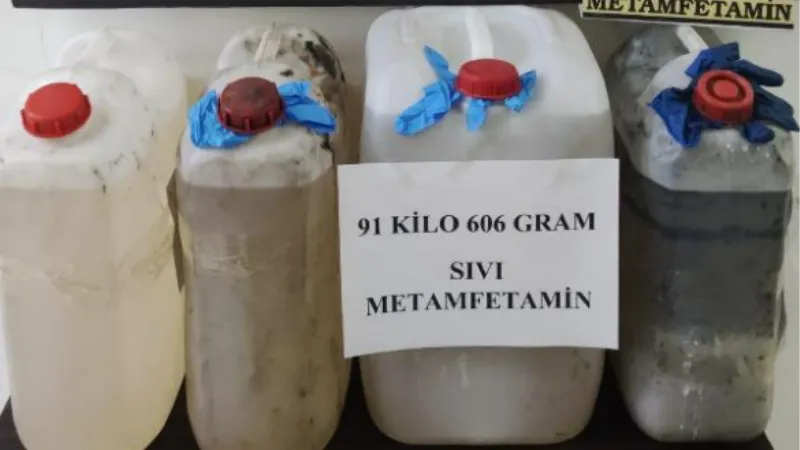 Ağrı'da 91 kilo 606 gram uyuşturucu ele geçirildi