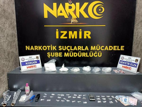 İzmir'deki uyuşturucu operasyonlarında 17 tutuklama