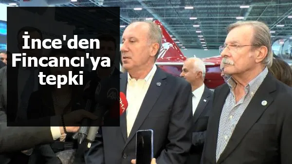 İnce'den Fincancı'ya tepki: Bu tür insanlar terör örgütünün destekçileridir