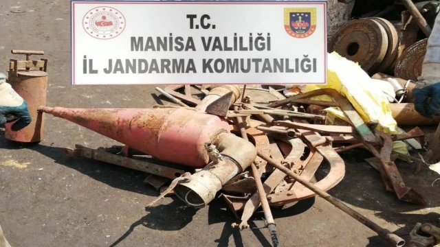 Çalınan malzemeler hurdacılarda bulundu