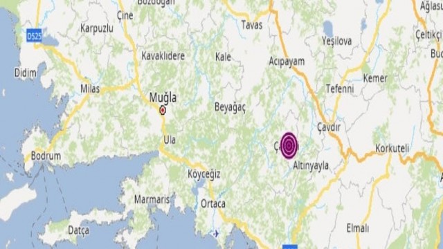 Çameli’nde deprem