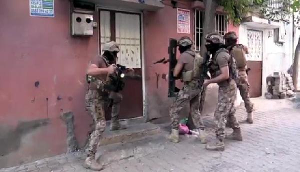 Gaziantep'te uyuşturucu operasyonu: 15 gözaltı