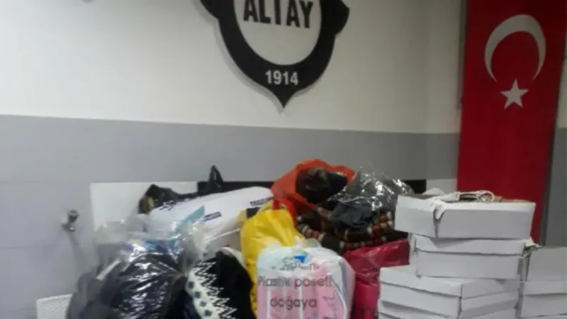 İzmir kulüpleri depremzedeler için seferber oldu