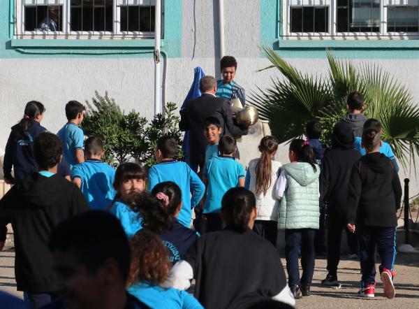 Atatürk büstüne zarar veren şüpheli tutuklandı