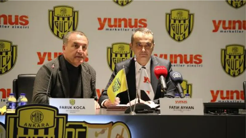 MKE Ankaragücü, Yunus Marketler Zinciri ile sponsorluk anlaşması yaptı 