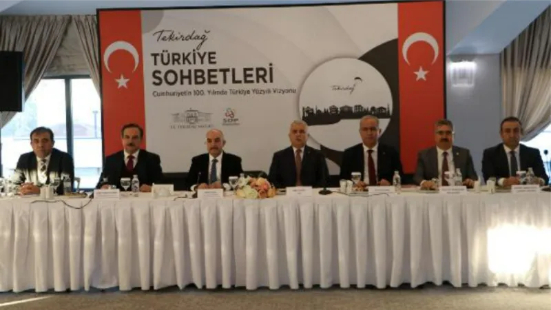 Tekirdağ'da ‘Türkiye sohbetleri’ toplantısı yapıldı