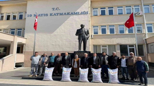 Çiftçilere hibe destekli çeltik tohumu