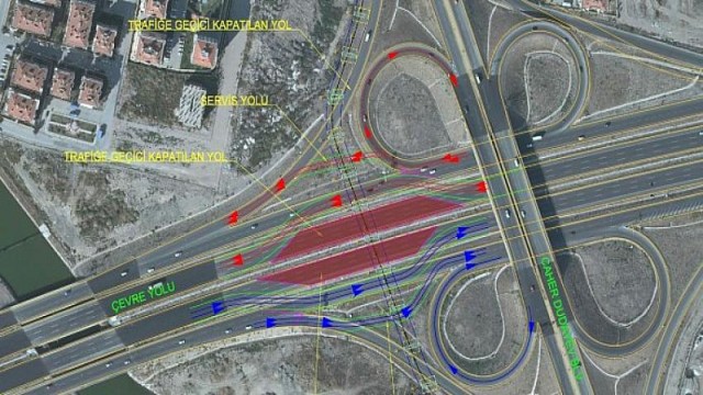 Çiğli Tramvay hattı çalışmaları nedeniyle trafikte yeni düzenleme