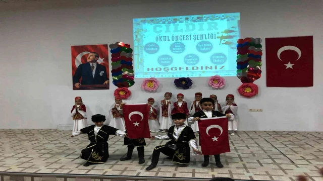 Çıldır ana sınıfı öğrencilerinden yaz şenliği