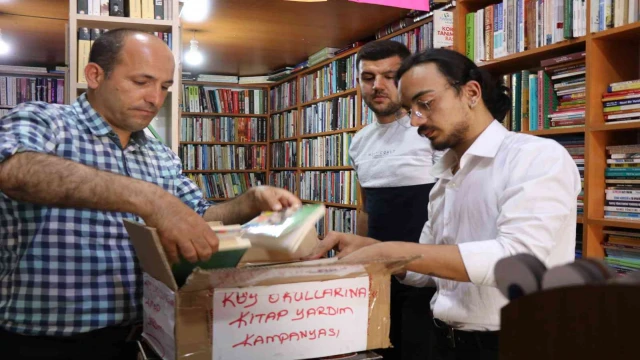 ”Çocuklar okusun” diye kitap toplama kampanyası başlattılar