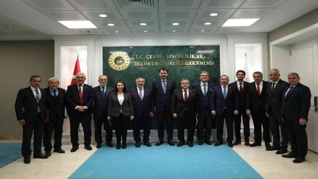 Cumhur İttifakı’ndan Çevre, Şehircilik ve İklim Değişikliği Bakanı Murat Kurum’a ziyaret