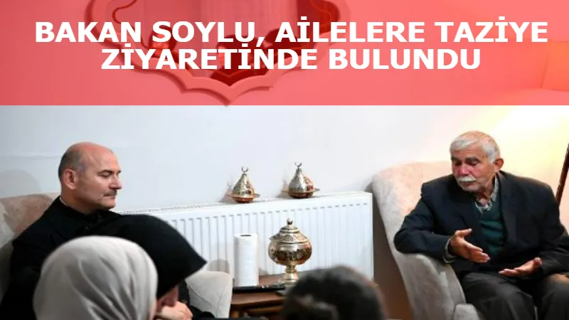 Bartın'da maden faciası; Bakan Soylu'dan maden işçilerinin ailelerine taziye ziyareti