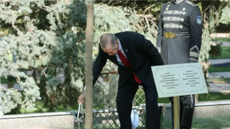 Türk Devletleri Teşkilatı üyesi 7 ülkede fidan dikildi