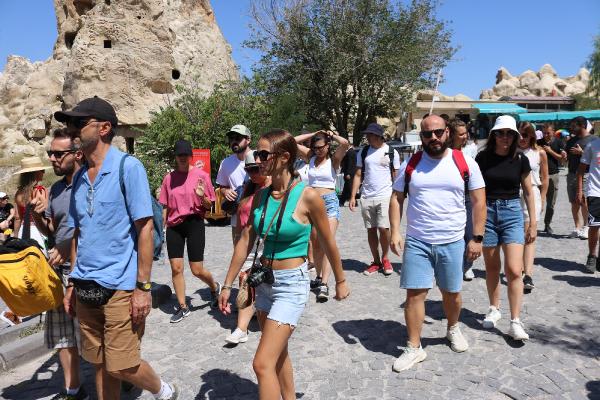 Kapadokya'ya eylülde 571 bin 960 ziyaretçi