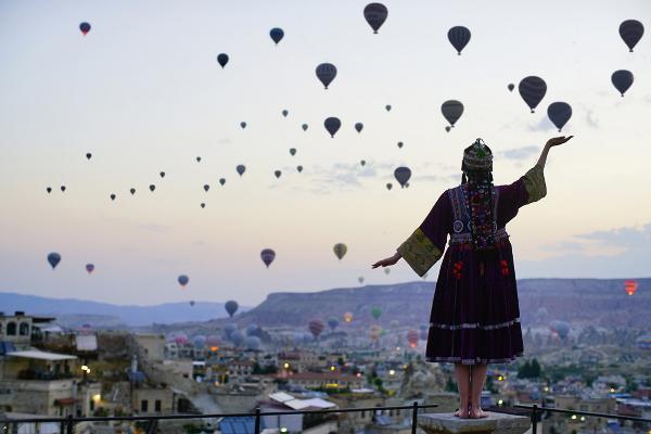 Kapadokya'yı ağustos ayında 652 bin kişi ziyaret etti