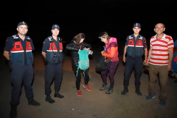 Hasan Dağı'nda mahsur kalan 2 kadın dağcı kurtarıldı