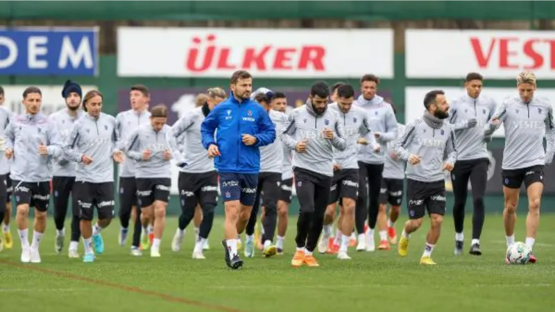 Trabzonspor, Adana Demirspor maçı hazırlıklarını sürdürdü