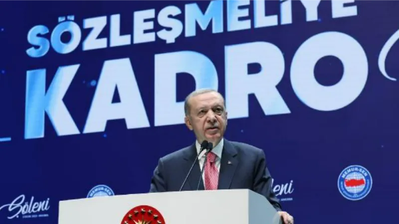 Cumhurbaşkanı Erdoğan: Memur ve emeklilerimizin maaş artış oranını yüzde 25 olarak uygulayacağız