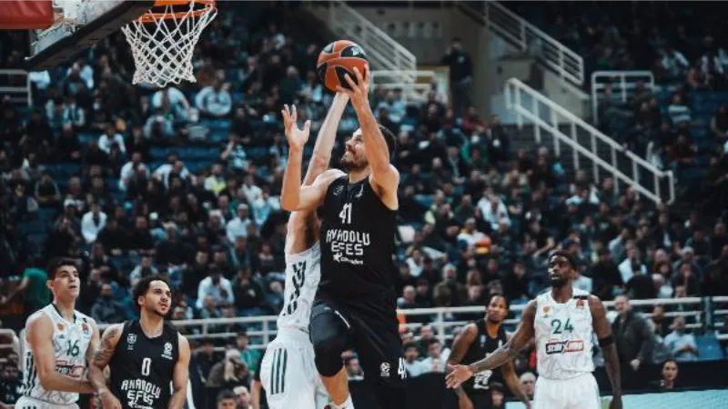 Panathinaikos:82-87:Anadolu Efes