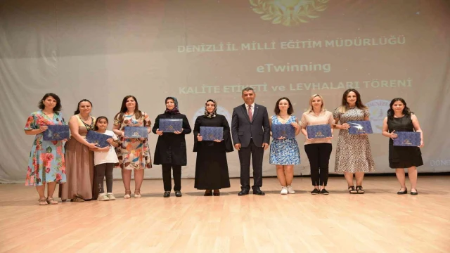 Denizli’de 473 eTwinning sertifikası törenle verildi