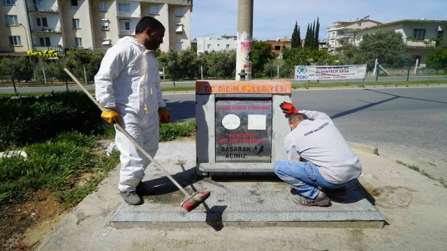 Didim Belediyesi’nin temizlik atağı sürüyor