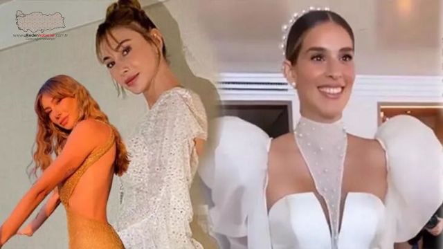 Dila Tarkan'ın düğününde ünlüler şıklık yarışına girdi!