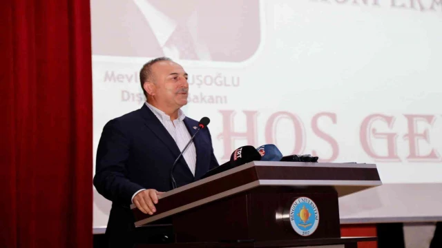 Dışişleri Bakanı Çavuşoğlu: ”Zalime Yavuz, mazluma ise Yunus oluyoruz”