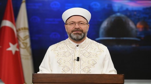 Diyanet İşleri Başkanı Erbaş’tan ’Miraç Gecesi’ mesajı
