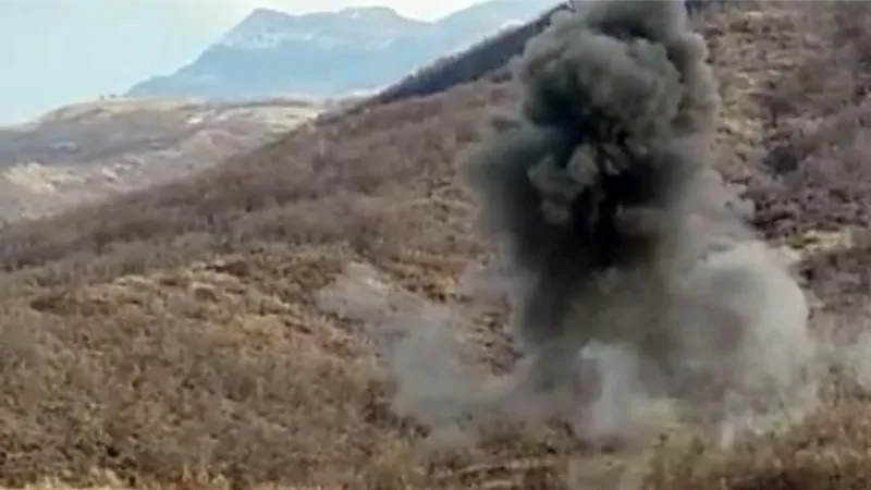 Tunceli kırsalında farklı noktalara tuzaklanmış 6 el yapımı patlayıcı imha edildi