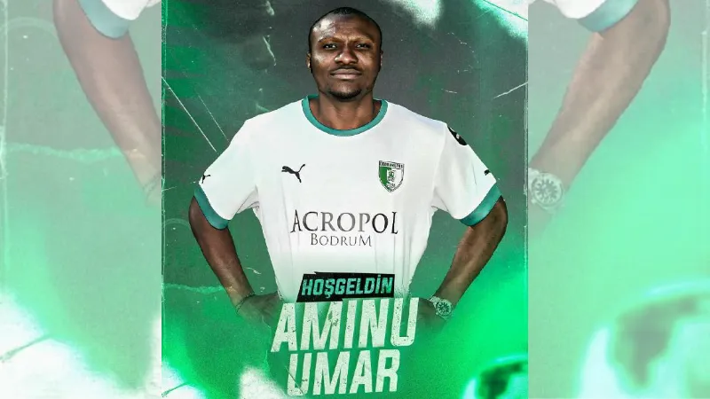 Bodrumspor'da Aminu Umar resmen bitti