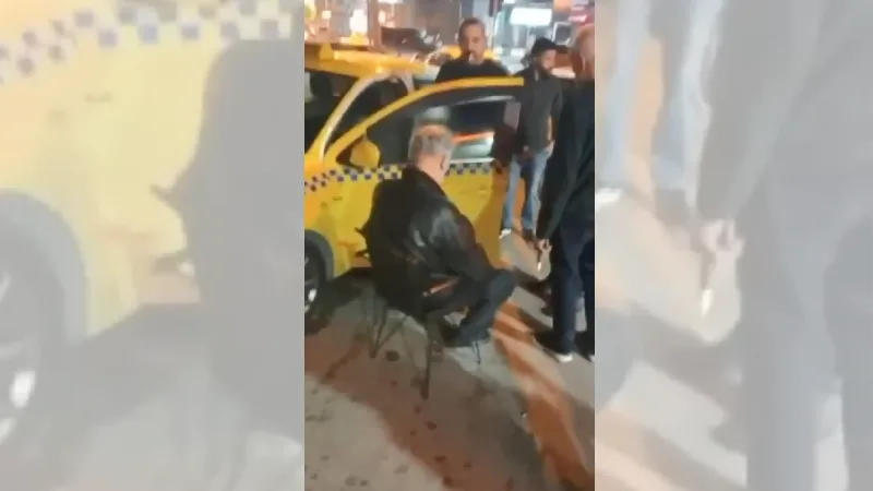 Kadıköy’de taksi ücreti tartışması, şoför bacağından vuruldu